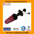 Mini hand air pump with needle for ball